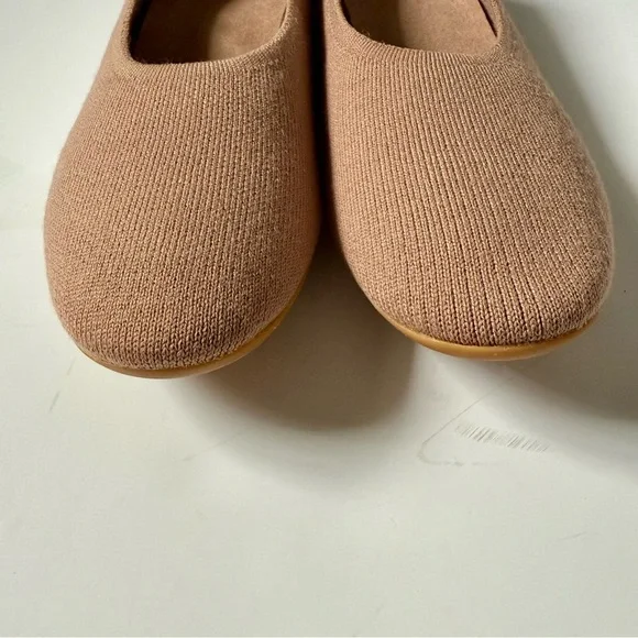Everlane The Day Glove ReKnit Ballet Flats 6 NWT Cinnamon Latte - Picture 3 of 6